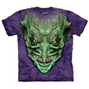 美国 The Mountain 图案3D印花短袖纯棉T恤打底衫