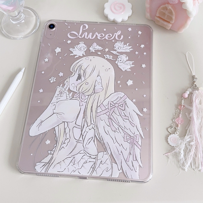 透明软壳少女小叽人型电脑天使心