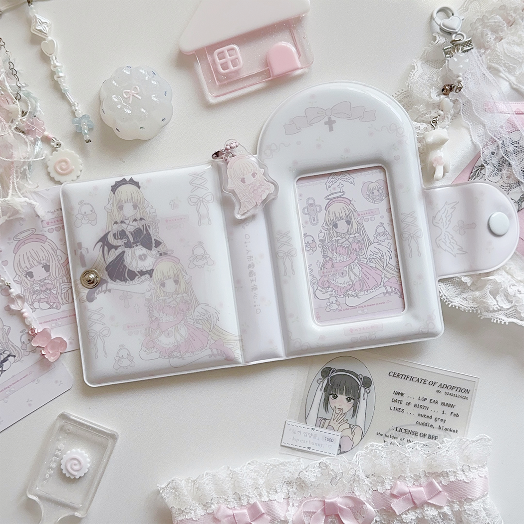 三寸单格少女原创设计定页