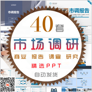 工业污染水土壤污染市场调查报告PPT模板调研问卷抽查数据分析wps