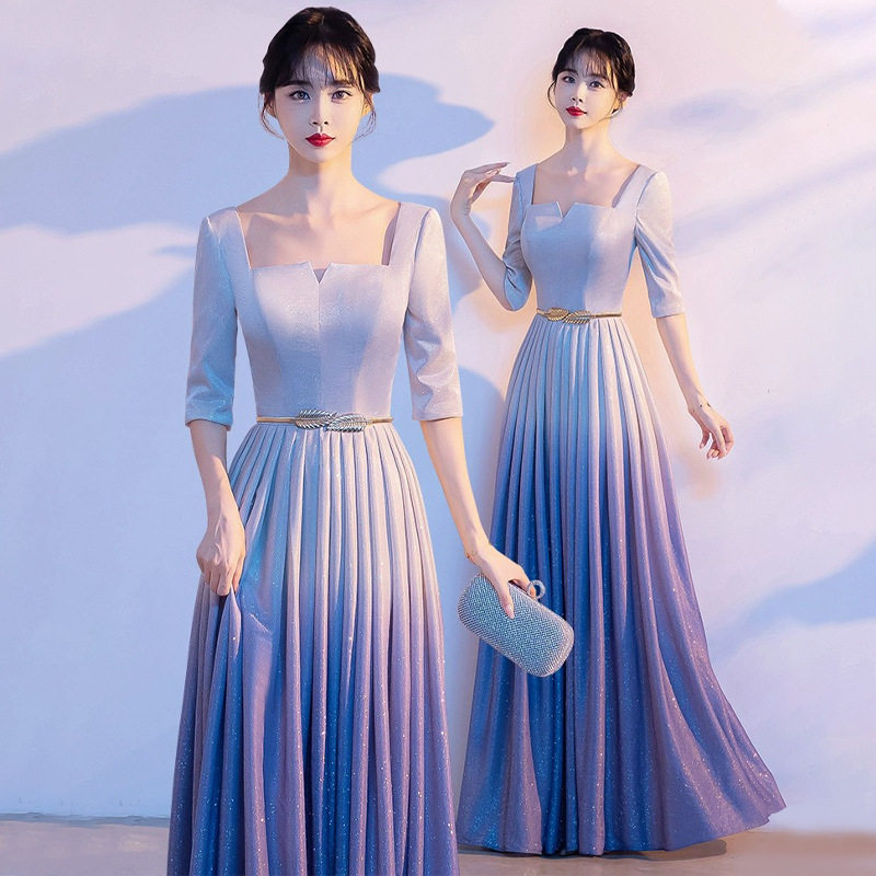 大合唱团演出服礼服女艺考独唱