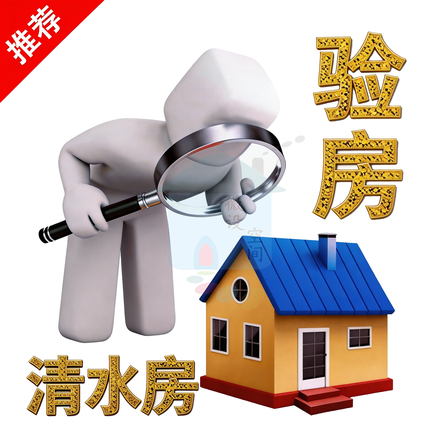成都微设空间验房师上门服务/精装房/装修房/毛坯/清水房验房服务