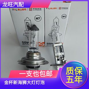 金杯新海狮x30l 750 T30S70 S50 X30 S30S35前大灯卤素灯泡近光灯