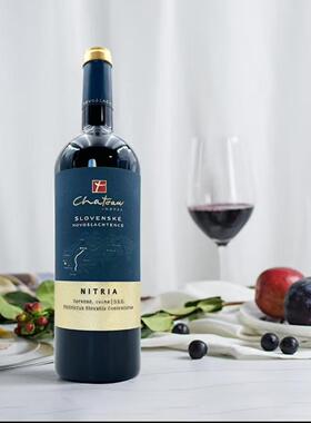 斯洛伐克原装进口MODRA莫德拉尊享系列尼特利亚干红葡萄酒宴请