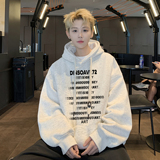 重磅2025冬装字母加绒连帽卫衣外套潮A025-W657-P50加绒60控68，女装短外套，电商A025