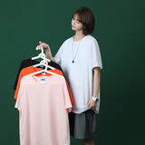 2026夏装新款纯色圆领短袖T恤中性风~18色有大货A025-T33-P12，男装T恤，电商A025