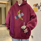 酒红色