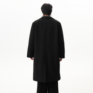现货3000件~2025秋冬毛呢大衣过膝中长款呢子风衣 A025-F003-P128图片