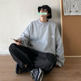 2021加厚抓绒版小标加绒宽松半高领卫衣A025-W955-P58控68，男装卫衣，电商A025