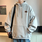 抖音品质~2025秋装高街字母连帽卫衣A025-W577-P55控78加绒65，男装卫衣，电商A025