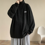 热卖款2025冬高领德绒打底衫卫衣保暖内搭T恤A025-M037-P38控48，男装T恤，电商A025