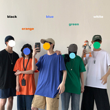 大货跑量款~2026夏装纯色圆领短袖T恤基础款A025-T33-P12控19.9，男装T恤，电商A025