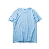 2026夏装大货款大码纯色圆领短袖T恤日系打底衫A025-T33-P12，男装T恤，电商A025