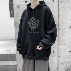 2021七彩夜光镭射炫彩反光加绒连帽卫衣 A025-W101-P60 控78图片