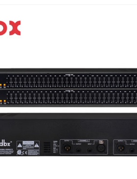 美国DBX2231 231 1231均衡器带压限杜比降噪双31段图示均衡限幅器