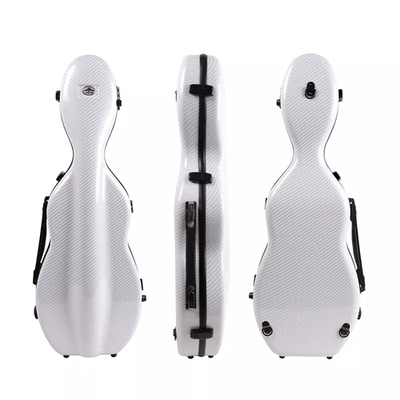 音芬特复合碳纤维小提琴盒红色黑色粉 银色白色小提琴盒子超轻4/4