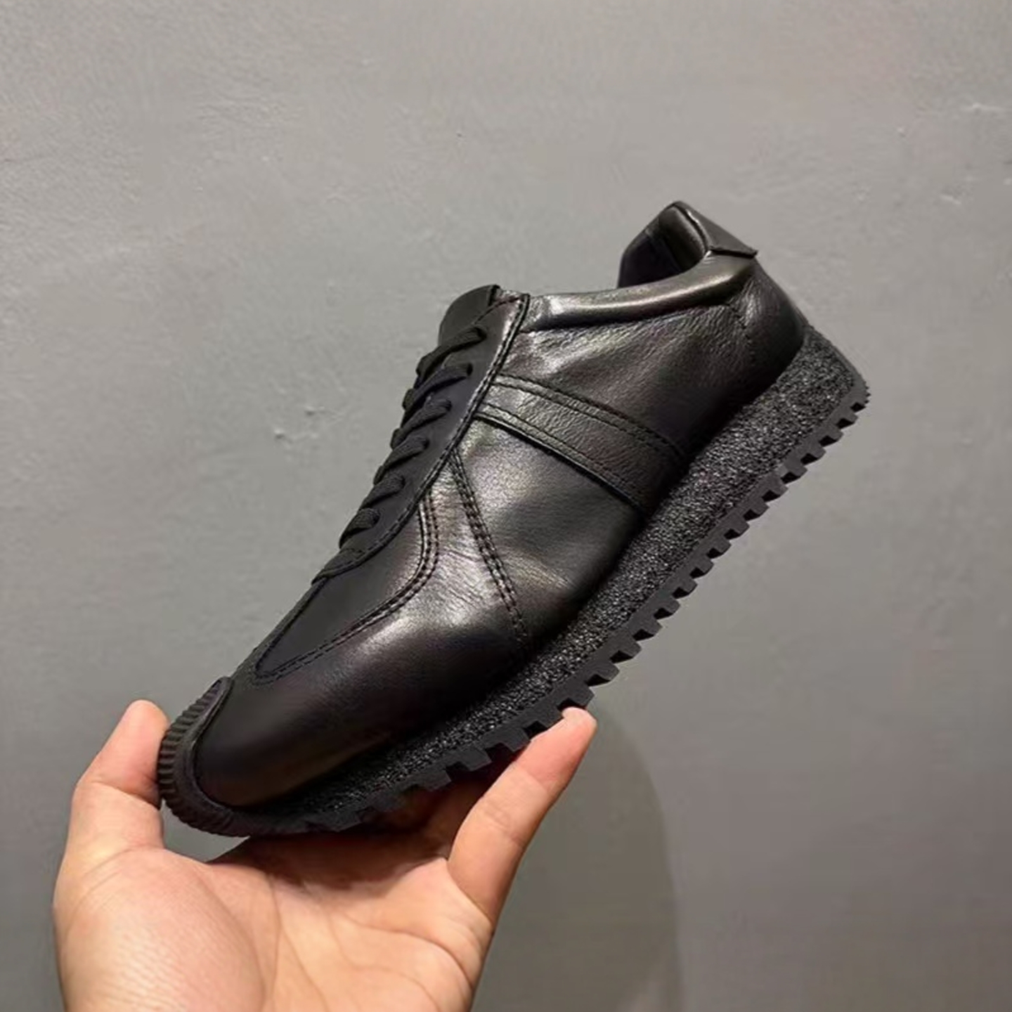 欧洲站春秋休闲鞋复古百搭阿甘鞋