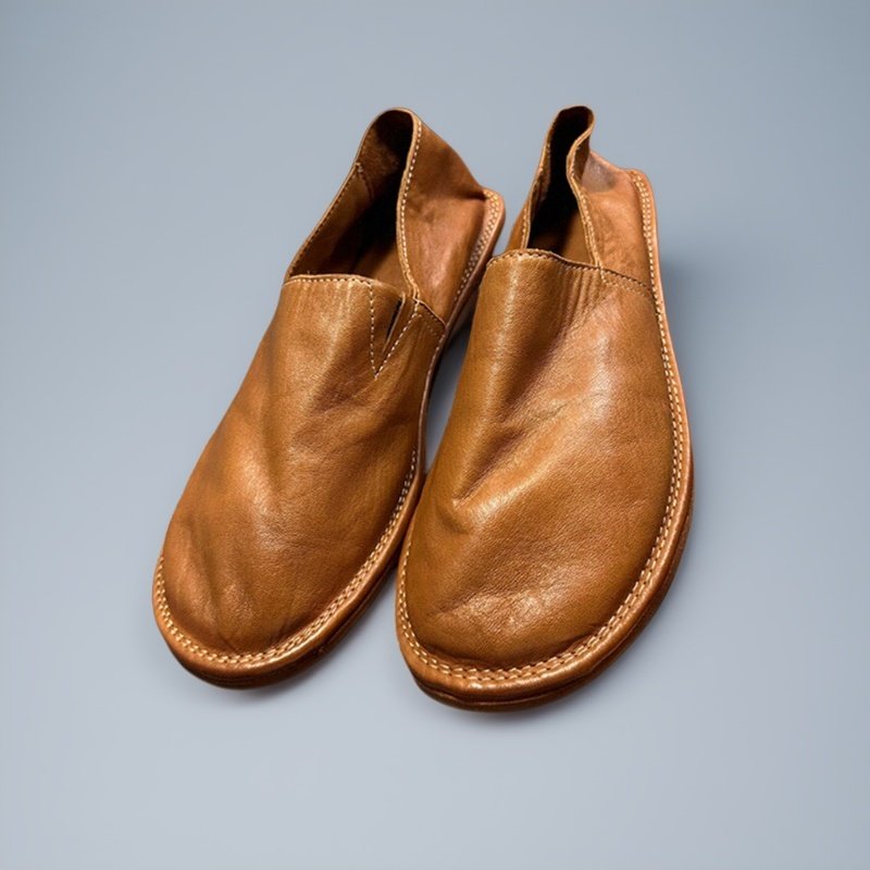 马皮手工渔夫鞋男鞋春秋新款真皮鞋底一脚蹬懒人鞋休闲皮鞋豆豆鞋,流行男鞋,乐福鞋（豆豆鞋）,淘宝优惠券,粉丝福利购,淘宝优惠卷