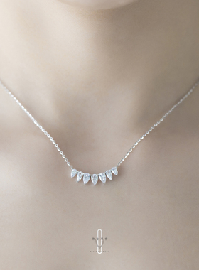 弥音原作S925银时尚锁骨链