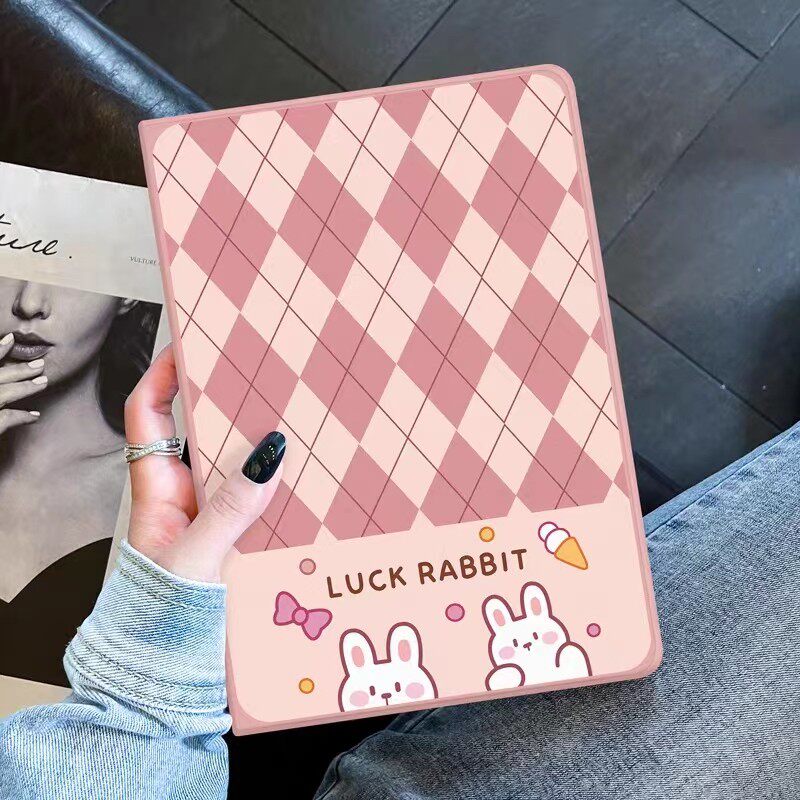 适用于科大讯飞平板s30保护套12寸P30 Turbo带笔槽学习机防摔T30/t20pro13.3ai卡通支撑11寸X3软壳Q3全包外壳