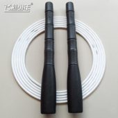 飞秒少年白胶速度跳绳可调节健身减脂运动成人学生专用中考专业绳