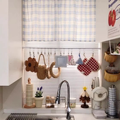 厨房挂铲子勺子置物架免打孔可收缩置物架厨具收纳挂东西置物架子