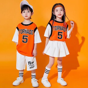 六一儿童啦啦队服装小学生运动会