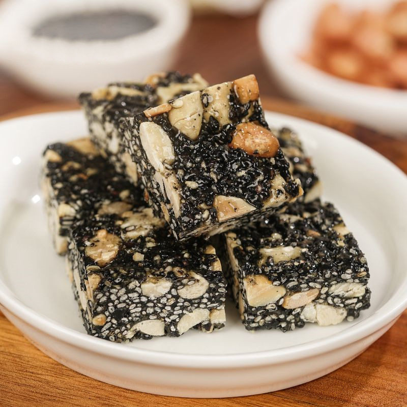 黑芝麻糖花生芝麻酥散装食品独立包装糕点粗粮零食小吃潮汕特产