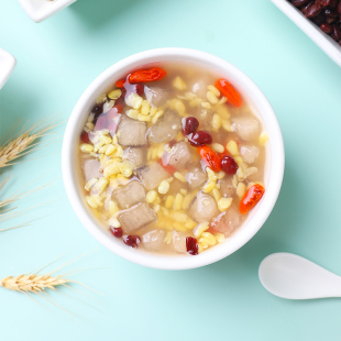 纯手工艾草超Q弹韧 潮州甜品特产 甜汤水芋圆 潮汕清心丸 绿豆爽