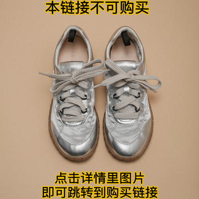 CZCAICAI 2025年新款系带德训鞋女小白鞋休闲鞋