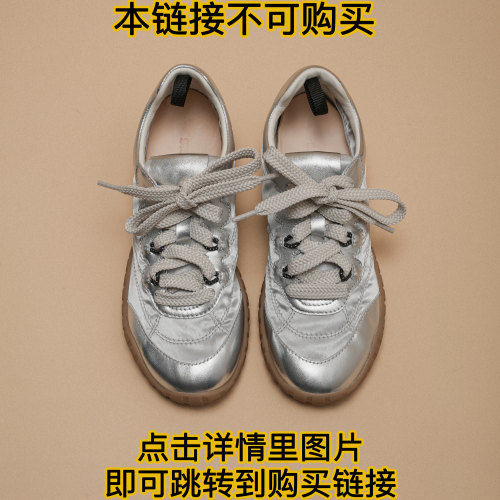 CZCAICAI 2025年新款系带德训鞋女小白鞋休闲鞋