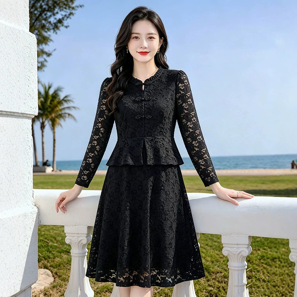 妈妈大码女装春秋装连衣裙200斤