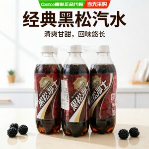 开市客代购黑松沙士600ml*12塑料瓶夏日冰镇汽水碳酸原装饮料