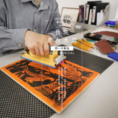 砂纸木刻板打磨工具版 画砂纸400目600目1000目粗砂纸细打磨砂纸