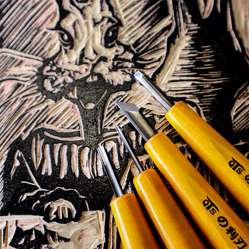 QTS木刻雕刻刀握持舒适碳钢刻刀