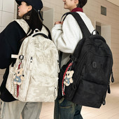 日系ins书包女初中男生超大容量轻便护脊高中大学生双肩旅行背包