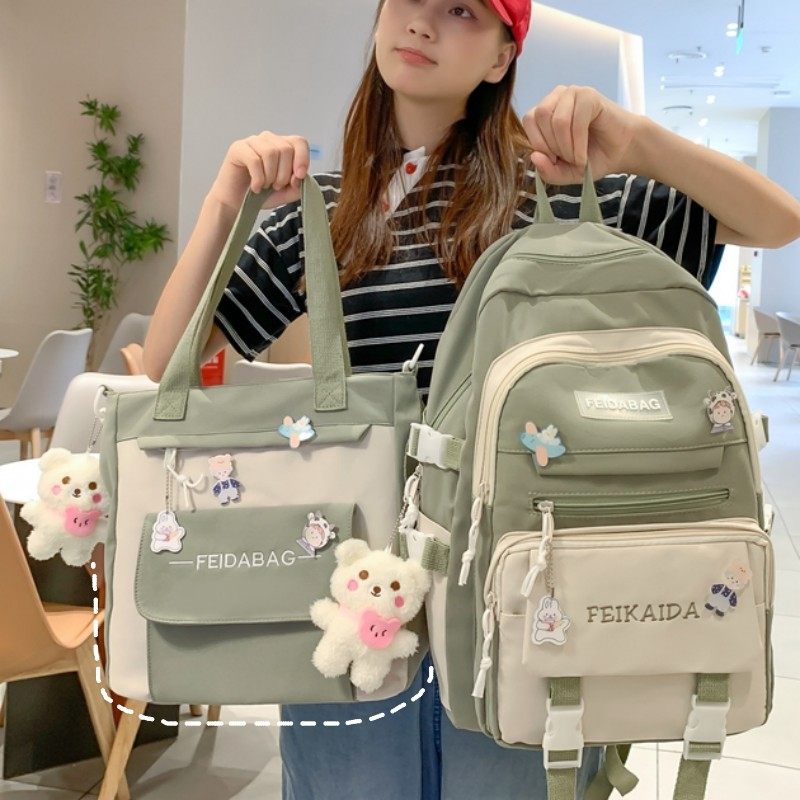 2025新款书包初中女生高颜值大容量高中生小学生三到六年级背包女