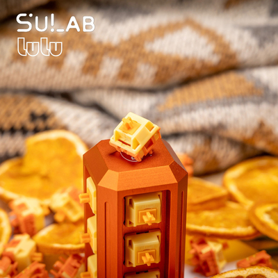 SU LAB 噜噜轴 3.8键程轻压力顺滑HiFi脆响轴体 HMX LuLu switch