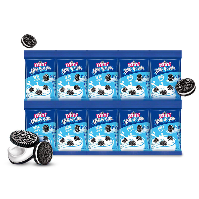 奥利奥mini迷你夹心小饼干20g*20包原味小包装休闲小吃零食品,零食/坚果/特产,夹心饼干,淘宝优惠券,粉丝福利购,淘宝优惠卷