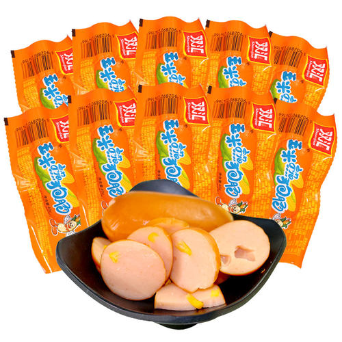 双汇热狗玉米香肠香辣脆皮香脆肠32g即食香肠火腿肠零食小吃