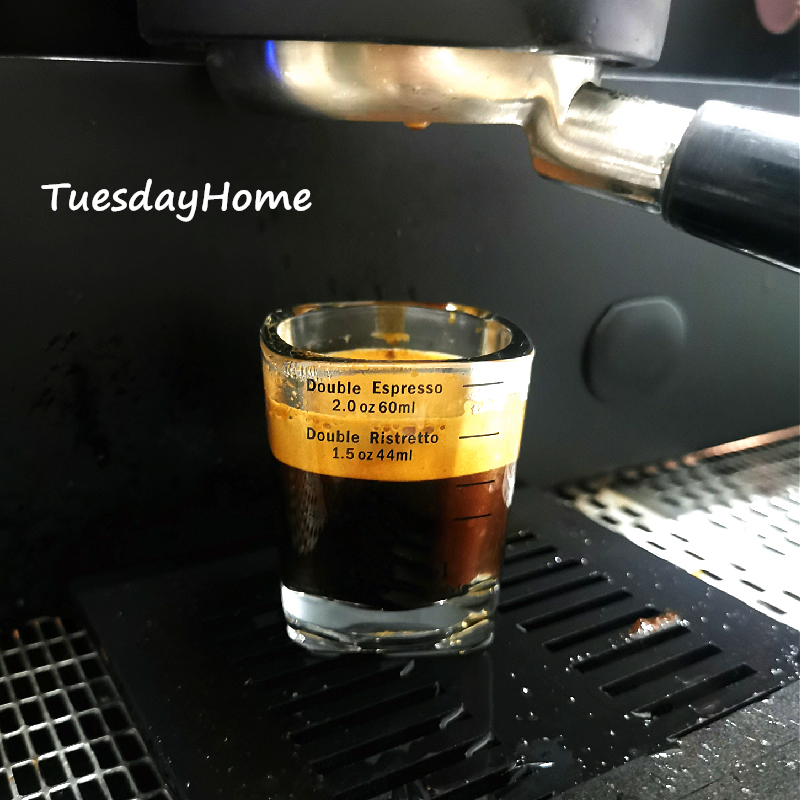 咖啡玻璃盎司杯玻璃咖啡