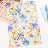 Ruila 夏花烂漫 A4胶片硫酸纸磨砂胶片分隔页可DIY手账配件