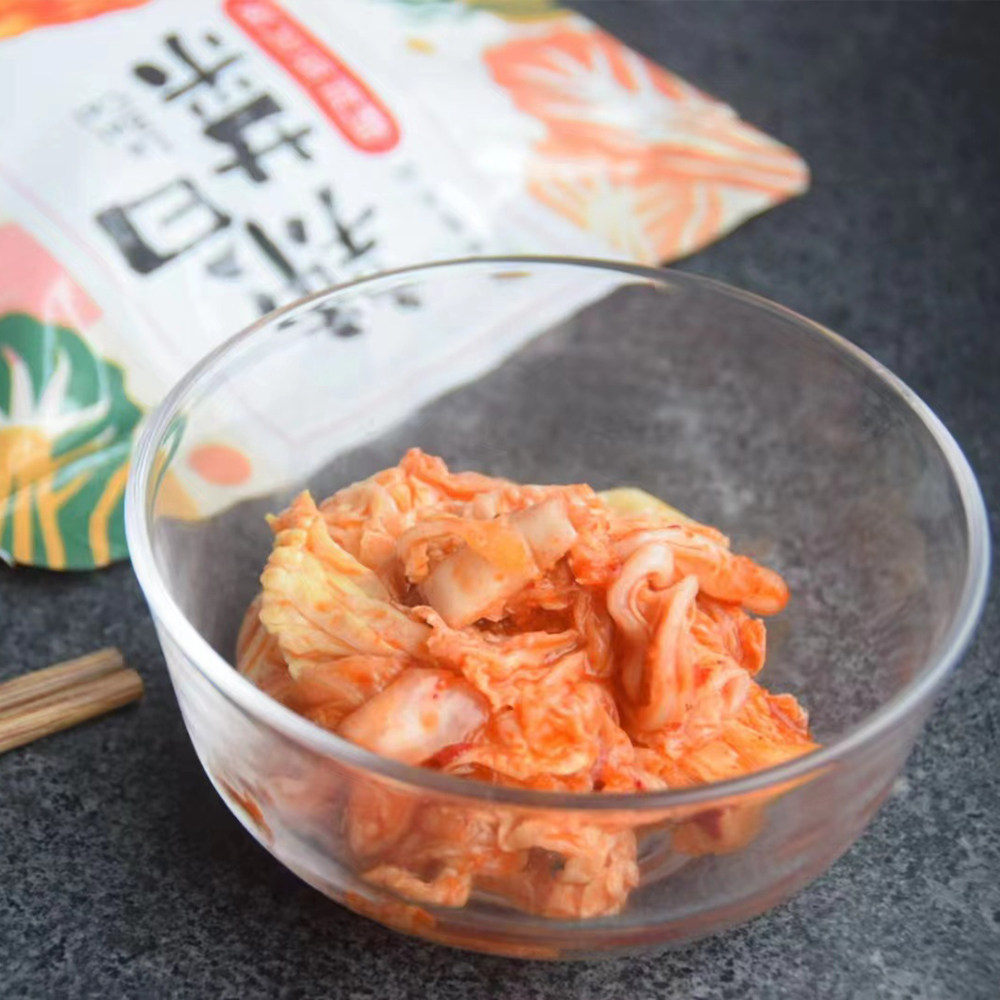 纯素长白山风味辣白菜 无五辛荤腥斋佛 韩国式朝鲜族泡面下饭泡菜