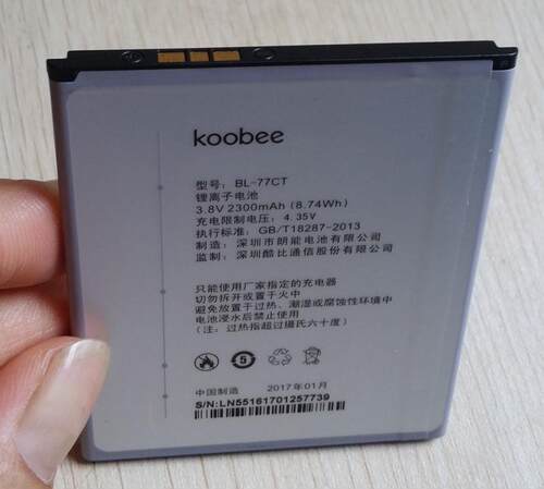koobee 酷比S106M BL-77CT手机电池 电板