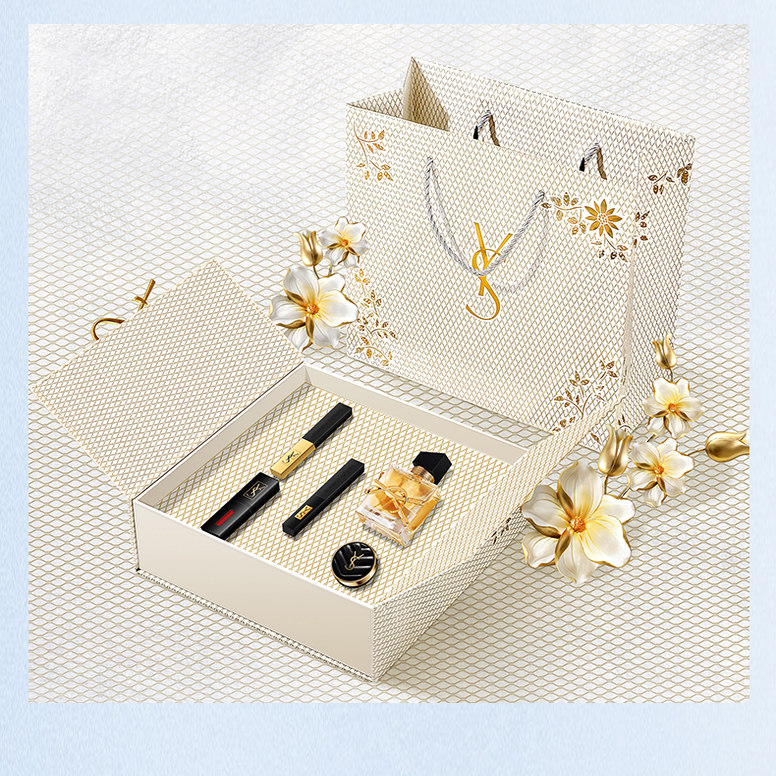 法国正品YS香水小金条口红礼盒套装送老婆女朋友中秋节情人节礼物