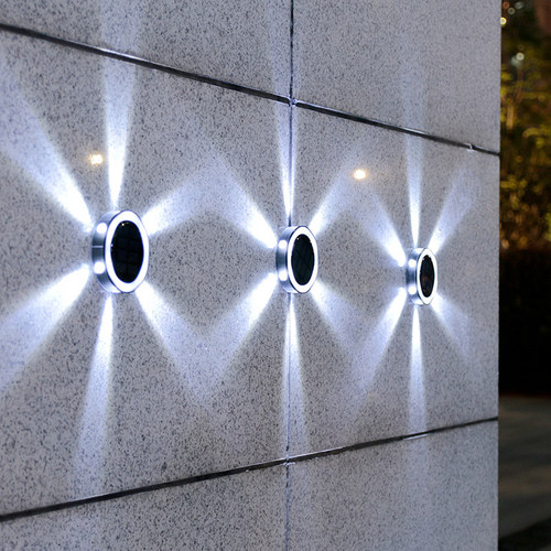 太阳能户外围墙壁灯庭院花园装饰