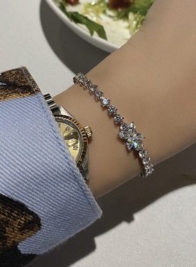 升级版特殊钻扣网球丨钻石手链