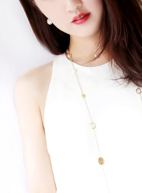 意大利进口贝雕长项链