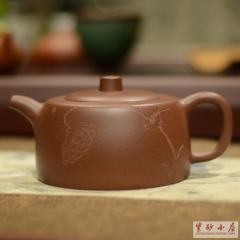 顾景舟款正品可以定制刻绘紫砂壶