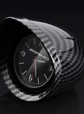 车载表盘时钟汽车高精度电子表钟改装饰品高档汽车用石英钟表摆件